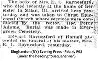 Raynesford, Mrs. E.L